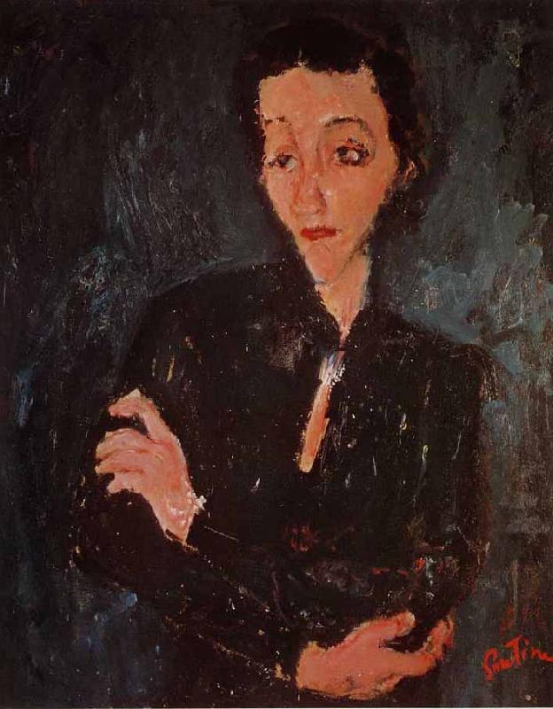 Chaim Soutine Portrait of Maria Lani oil painting image